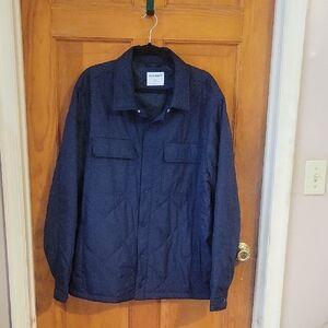 NWOT Old Navy Blue Lightweight Shirt Jacket